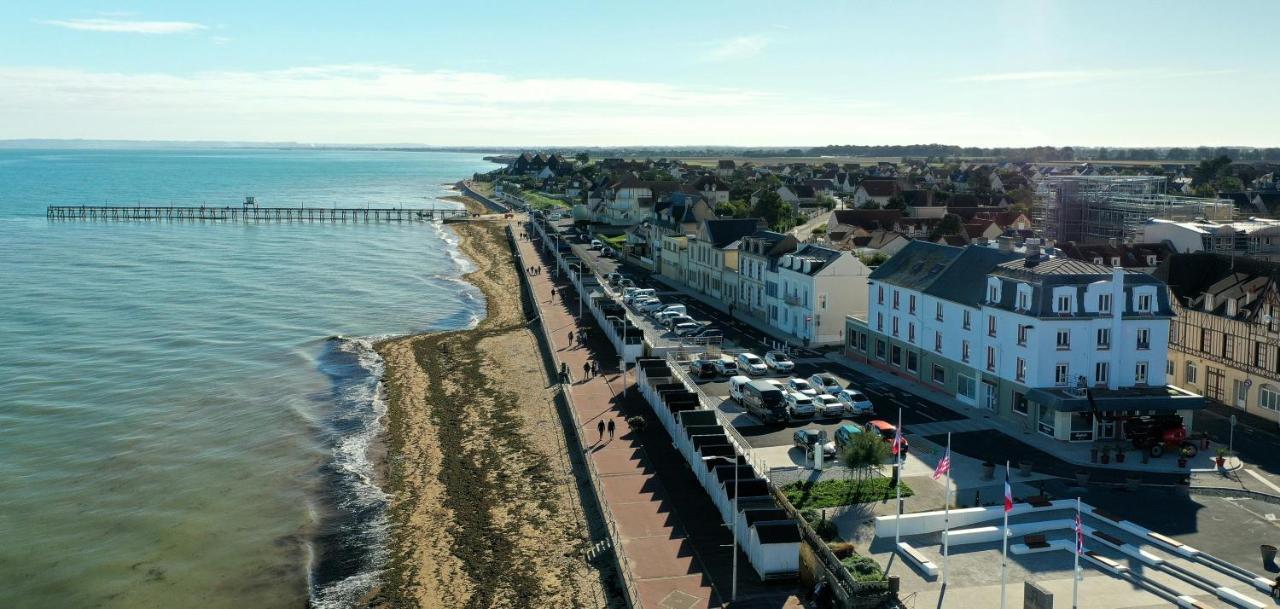Beau Rivage Hotel-Restaurant Luc-sur-Mer Bagian luar foto