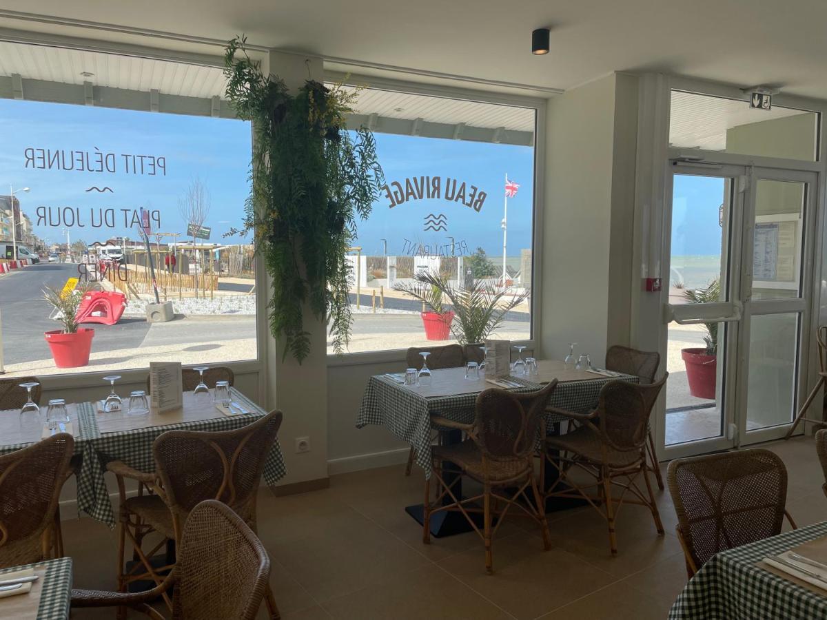 Beau Rivage Hotel-Restaurant Luc-sur-Mer Bagian luar foto